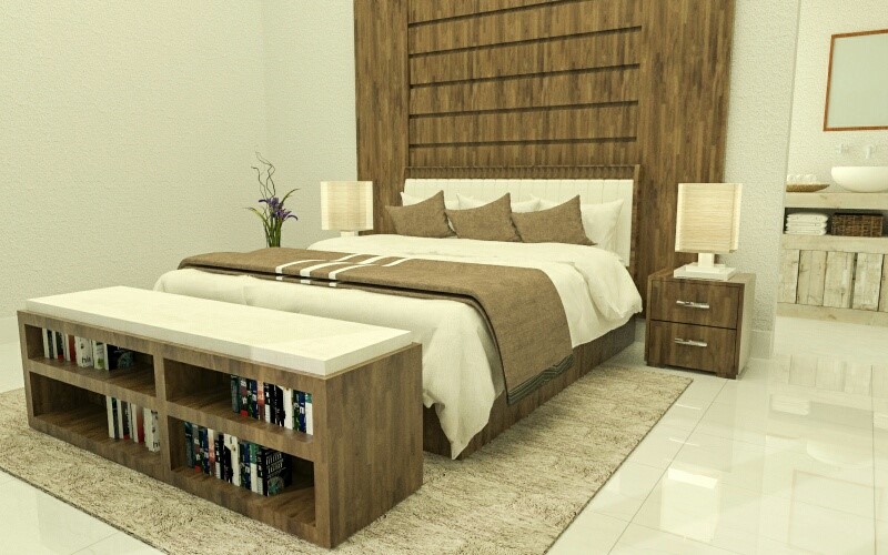 Bedrooms at Villa Ume Tenang